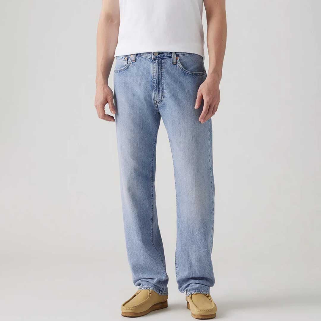 555 Relaxed Straight Lightweight Jeans | Call me Again