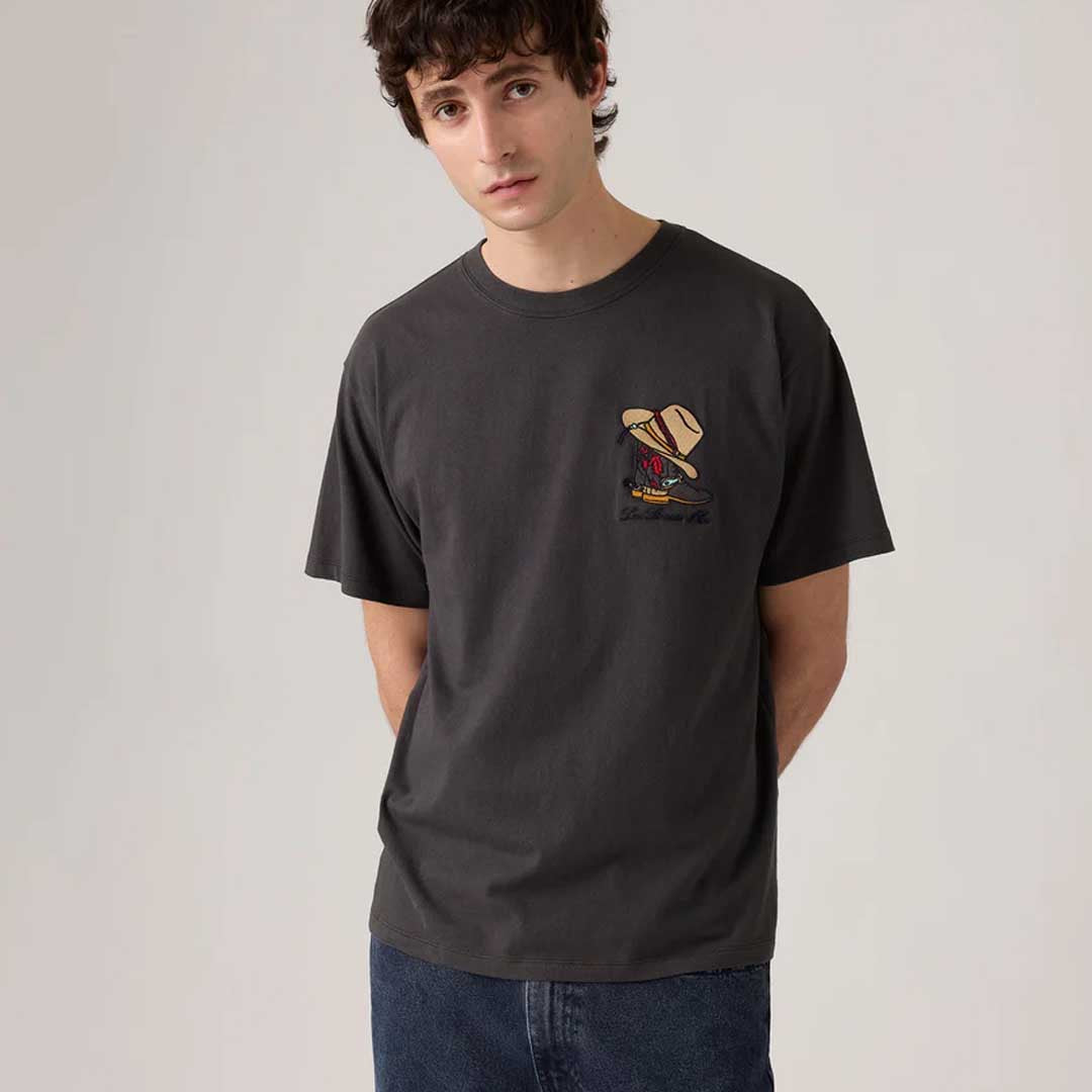 Graphic Vintage Fit Tee | Horseshole Bison