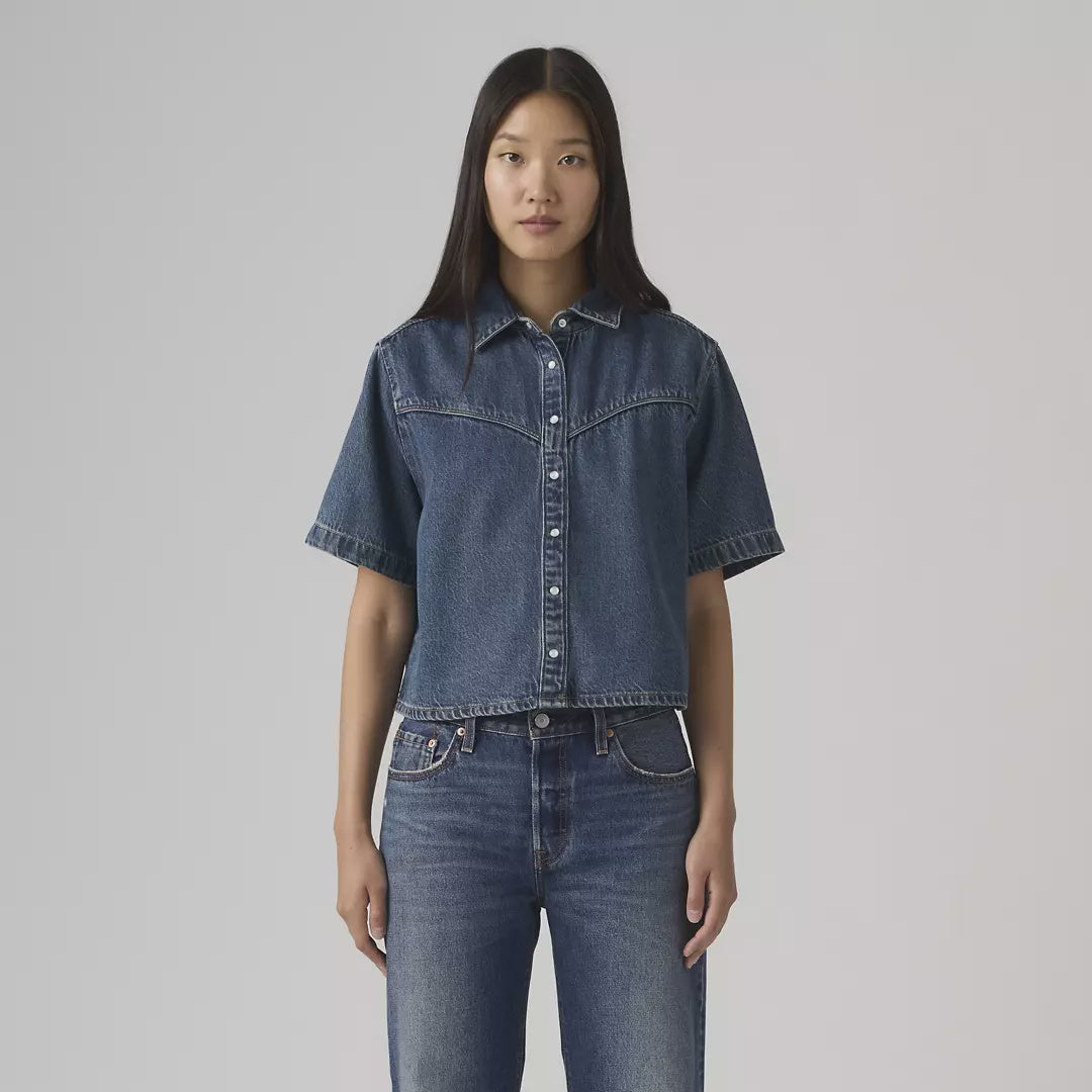 Logan Denim Shirt | Tencel Tinted Times