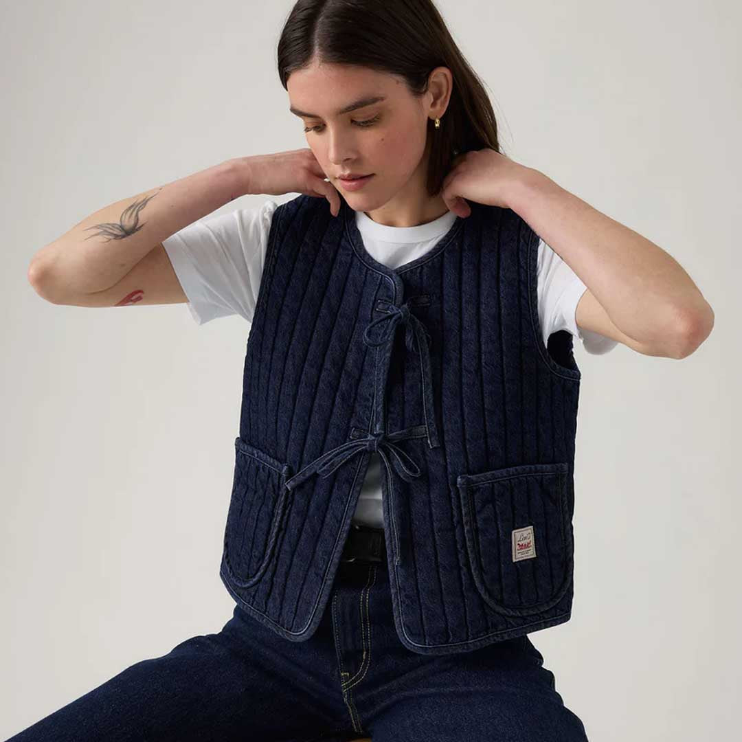 Lottie Liner Vest | Shaded View