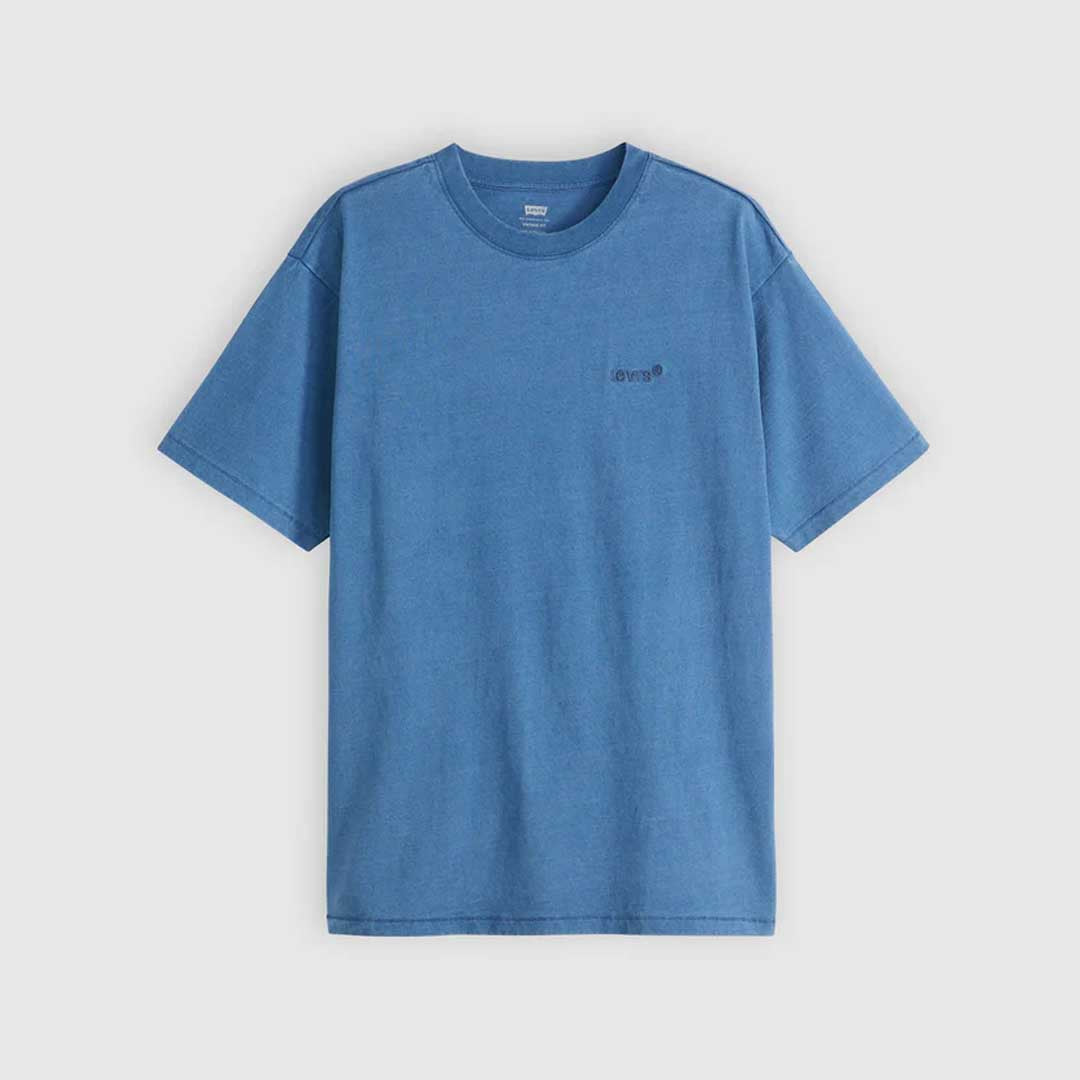 Red Tab Vintage Tee | True Indigo Mid Indigo