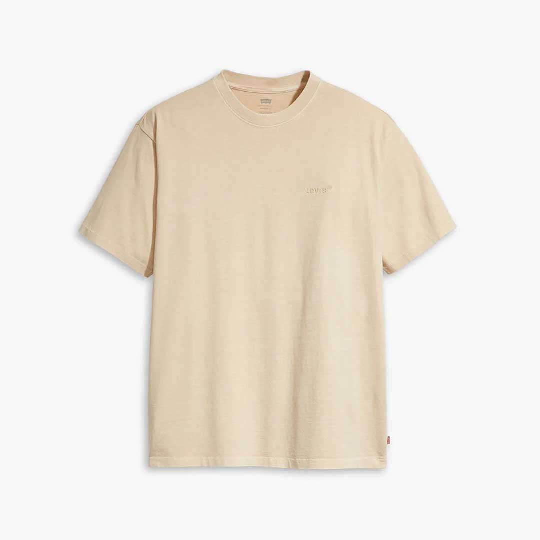 Red Tab Vintage Tee | Fog Garment Dye