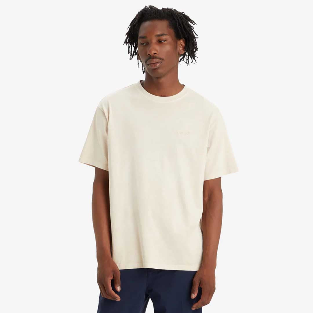 Red Tab Vintage Tee | Fog Garment Dye