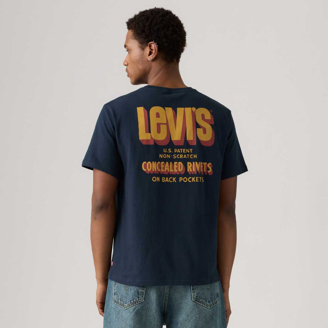 Relaxed Fit tee Two Horse Traders | Navy