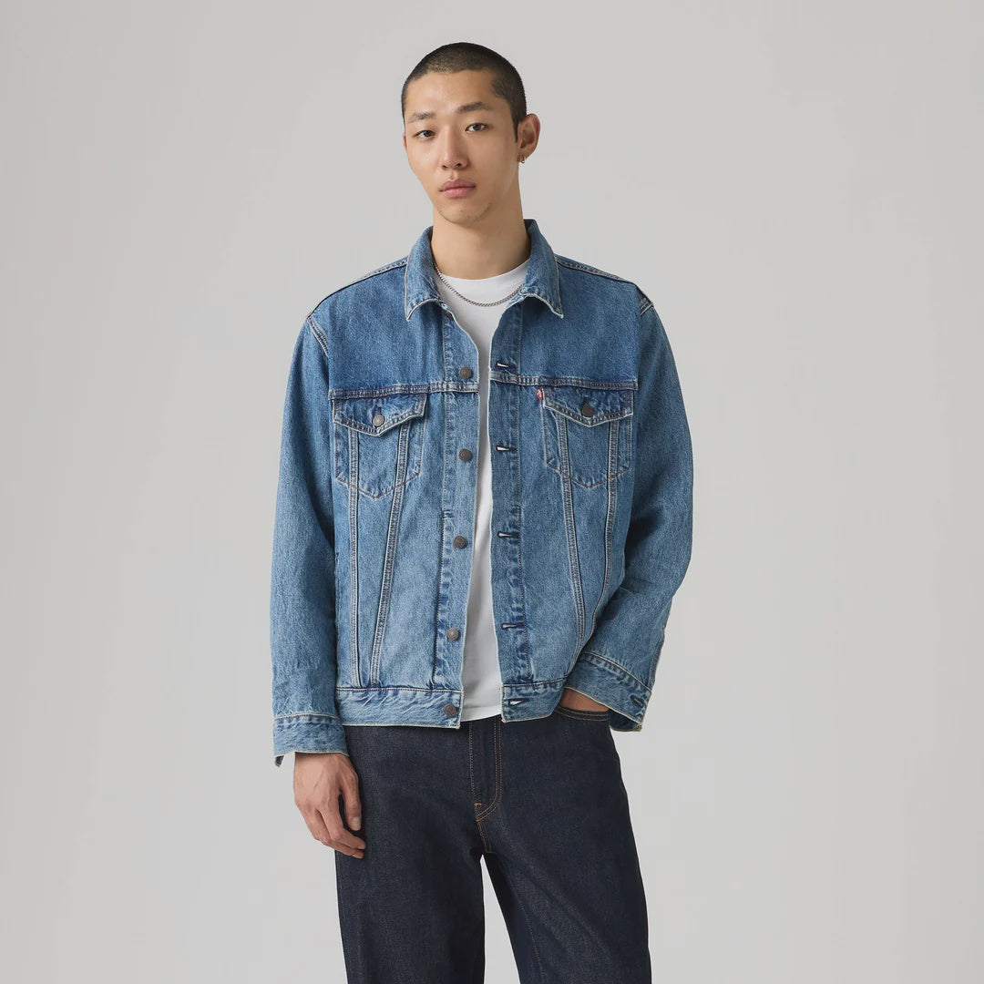 Relaxed Trucker Jacket | Washed Away