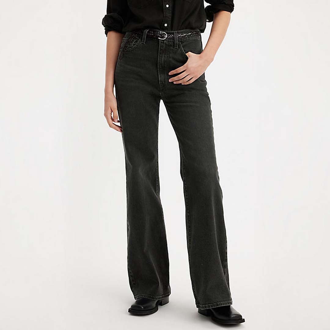 RIBCAGE BELL JEANS | ON THE TOWN NO CRACKLE