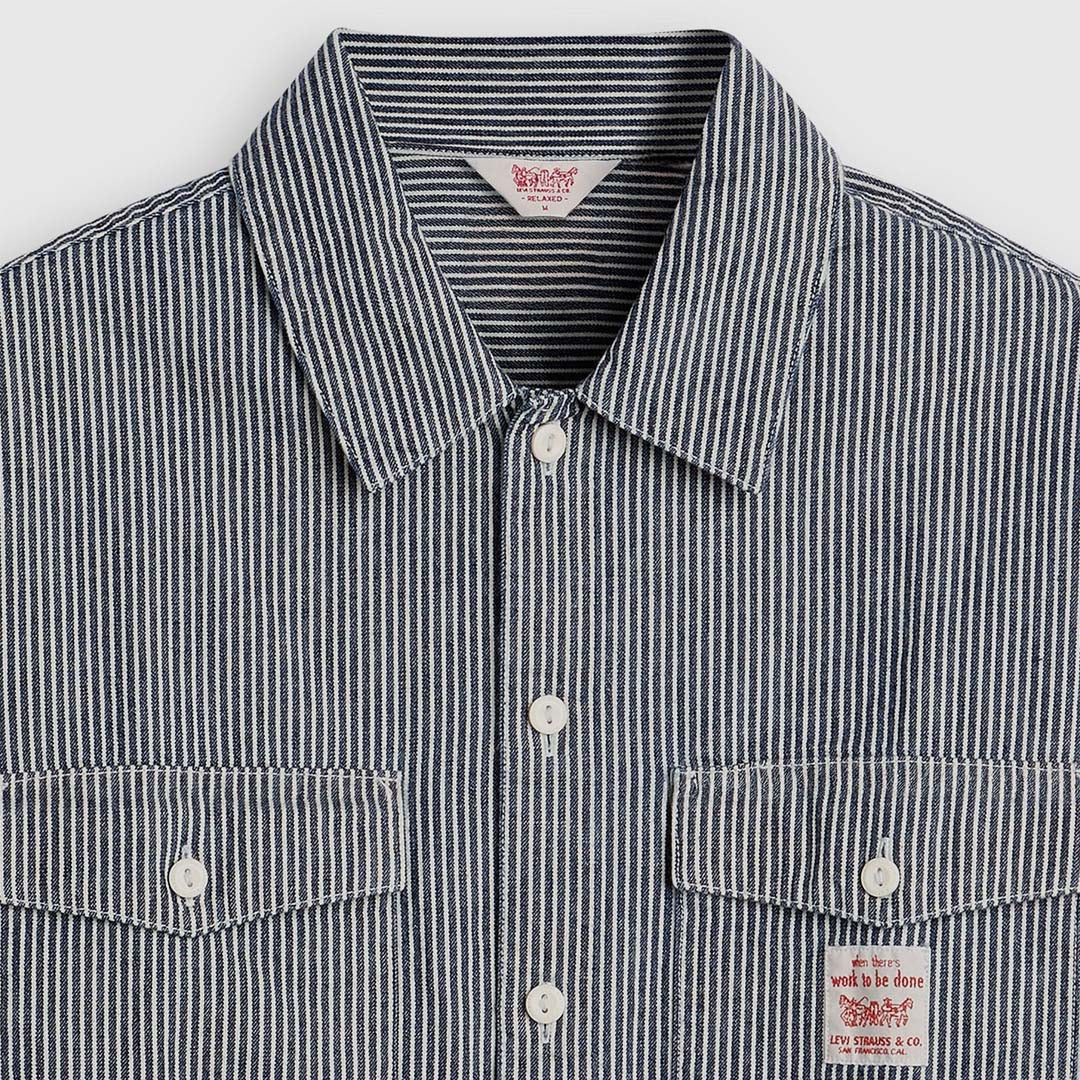 Worker Shirt | Washington Stripe