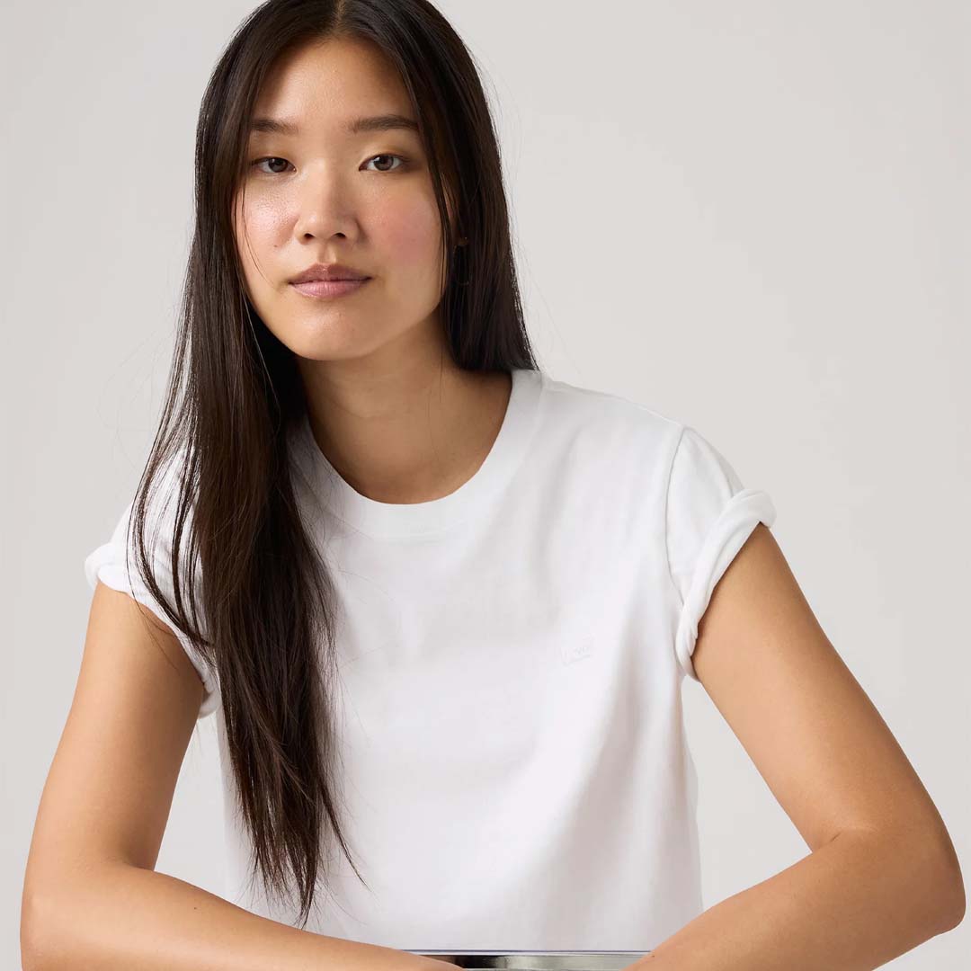 Favorite Cotton Tee | Bright White