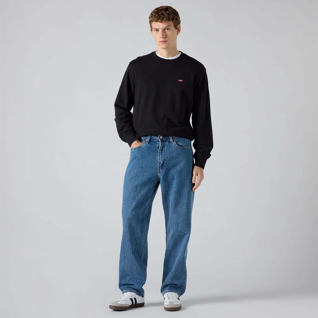 568 Loose Straight Jeans | Blue Essentials