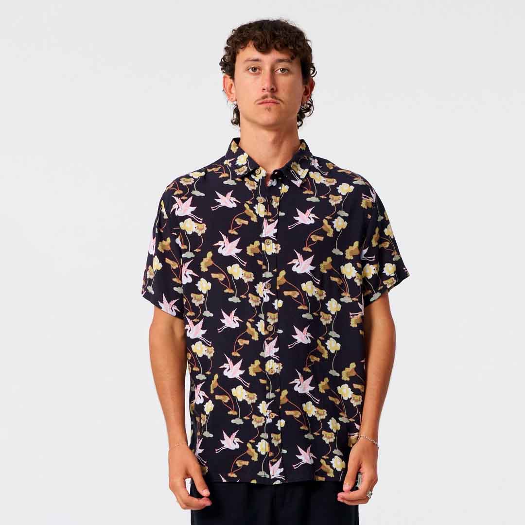 Lilypad SS Shirt | Vintage Black