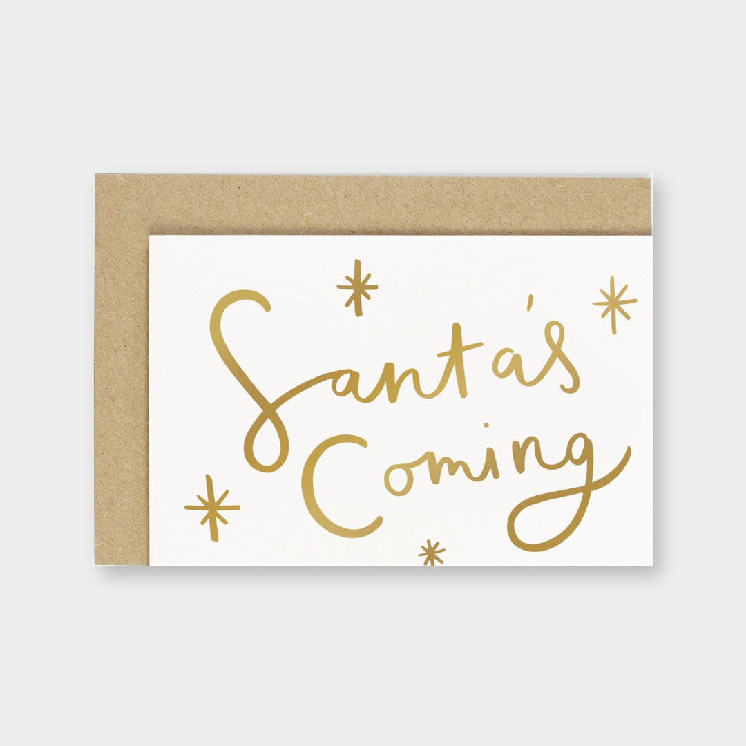 Christmas Card | Santa’s Coming