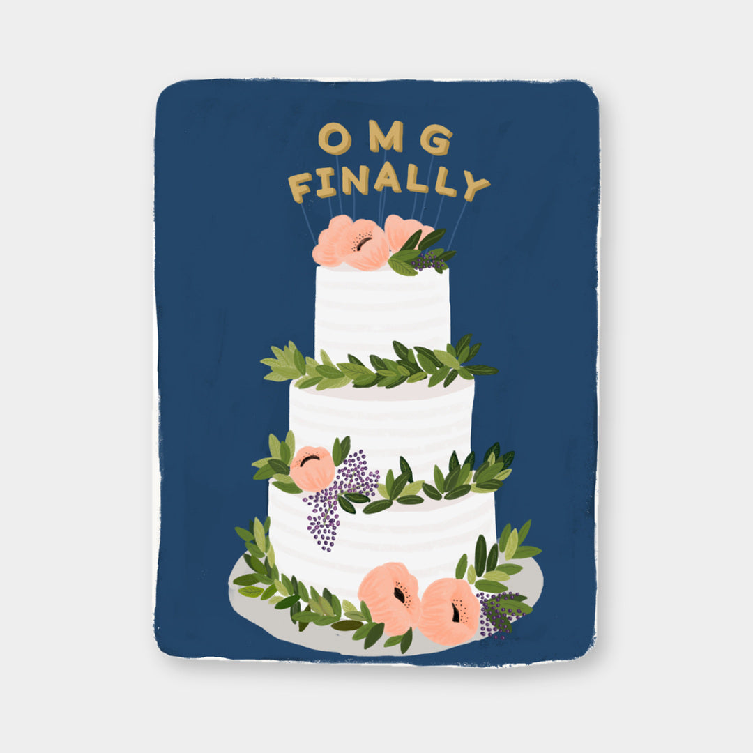 Wedding & Anniversary Card | OMG Finally