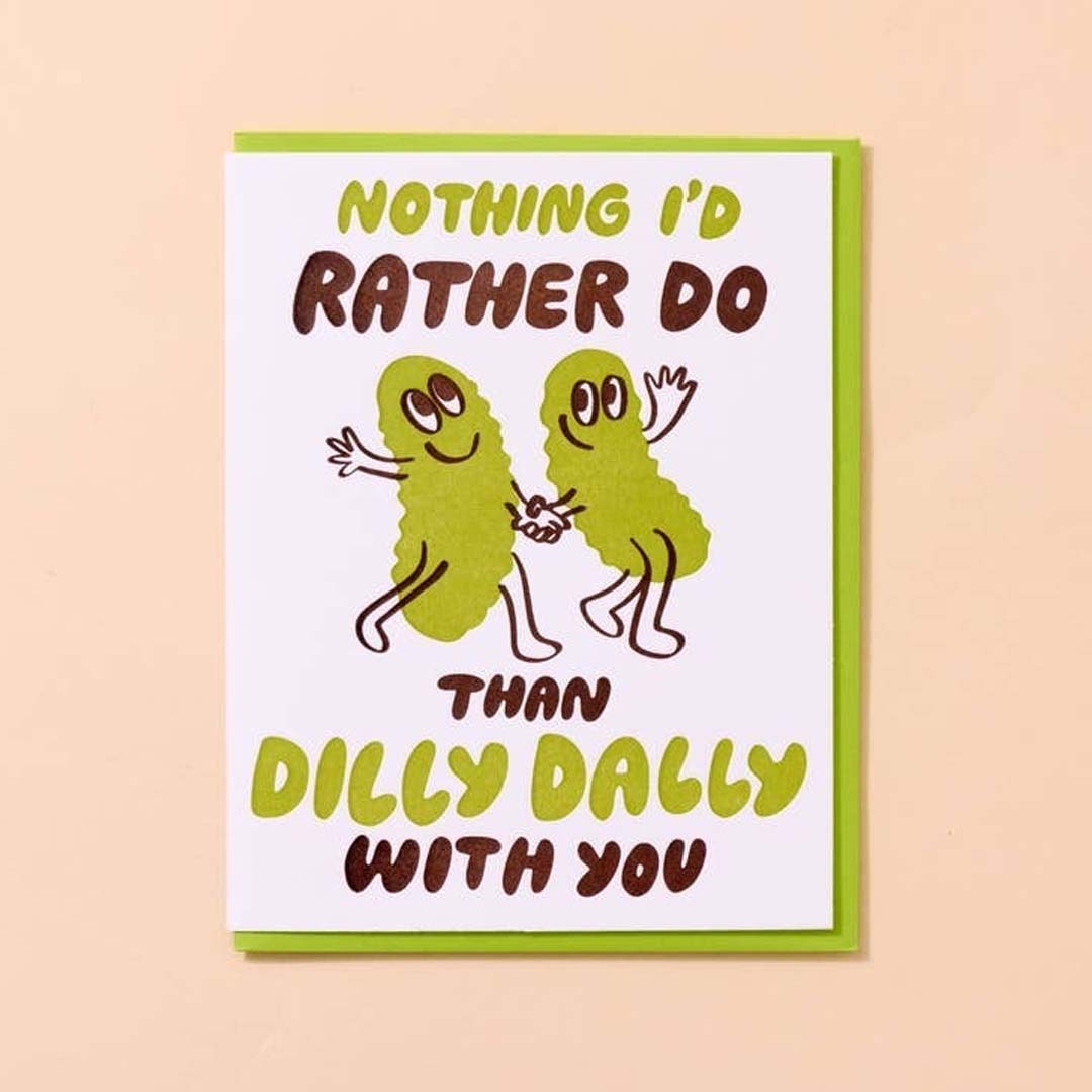 Love & Friendship Card | Dilly Dally Pickle