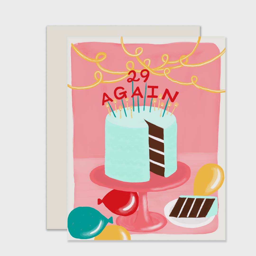Birthday Card | 29 Again