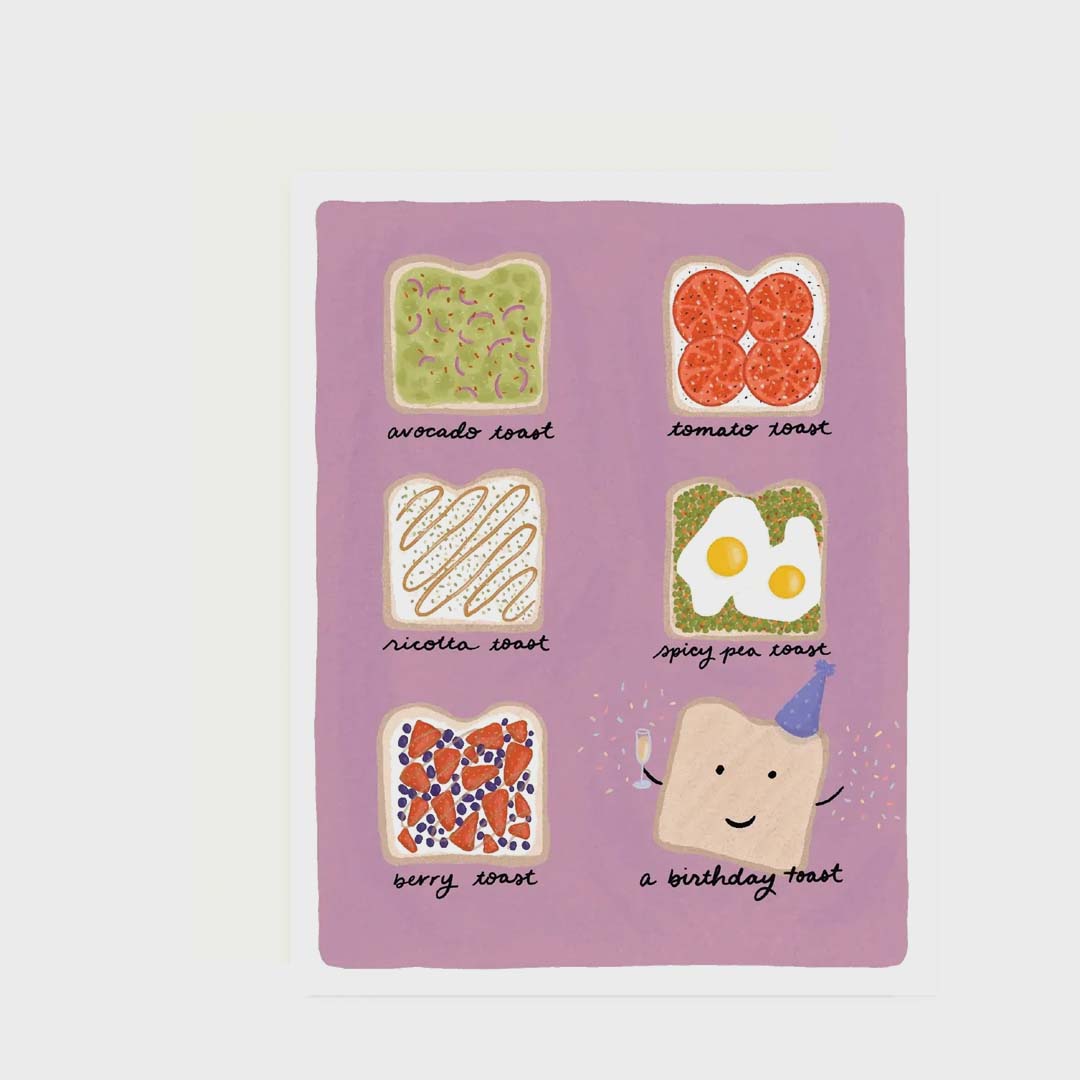 Birthday Card | Birthday Toast