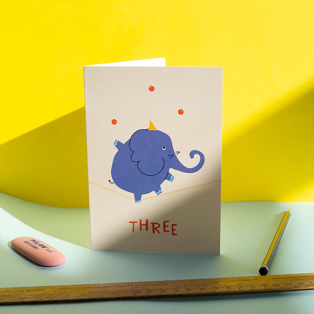 Birthday Card | Circus Three