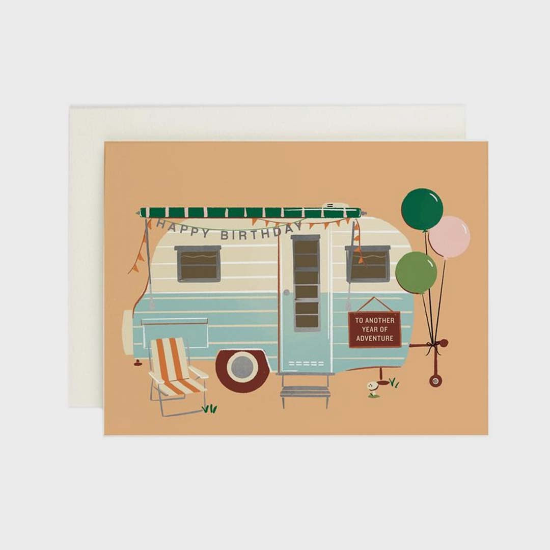 Birthday Card | Happy Camper Birthday