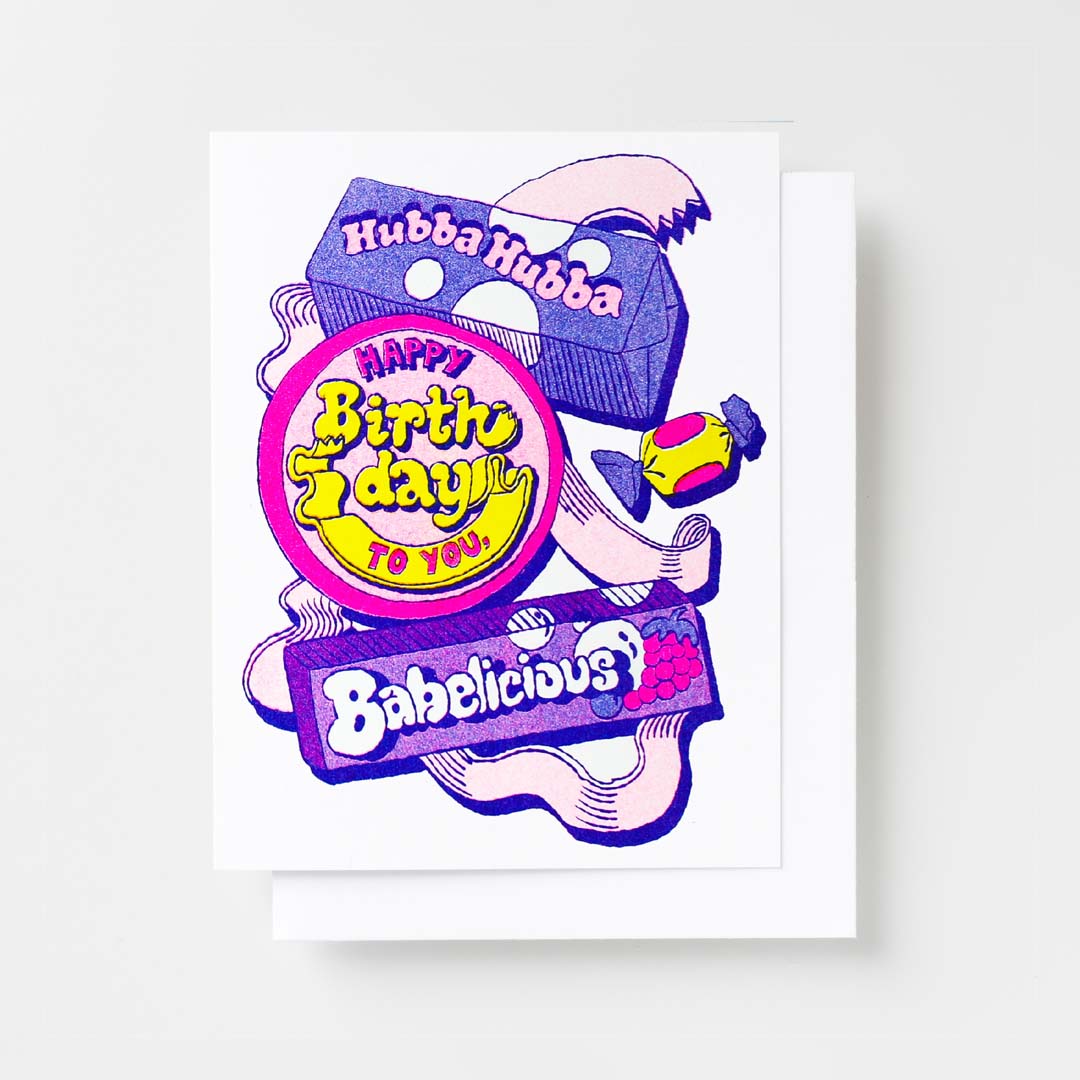 Birthday Card | Hubba Hubba Babelicious