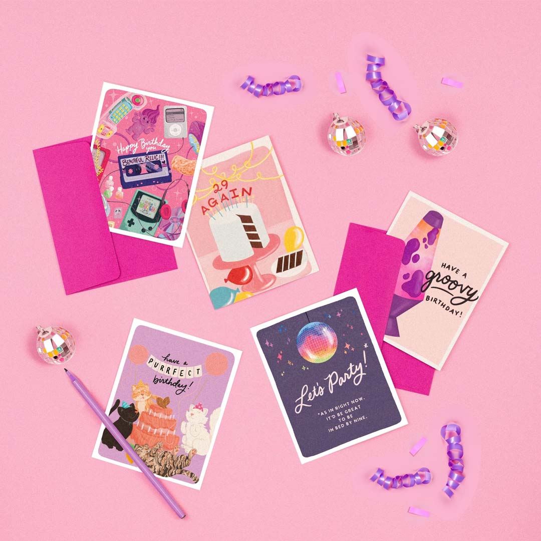 Birthday Card | Purrfect Cat Cake