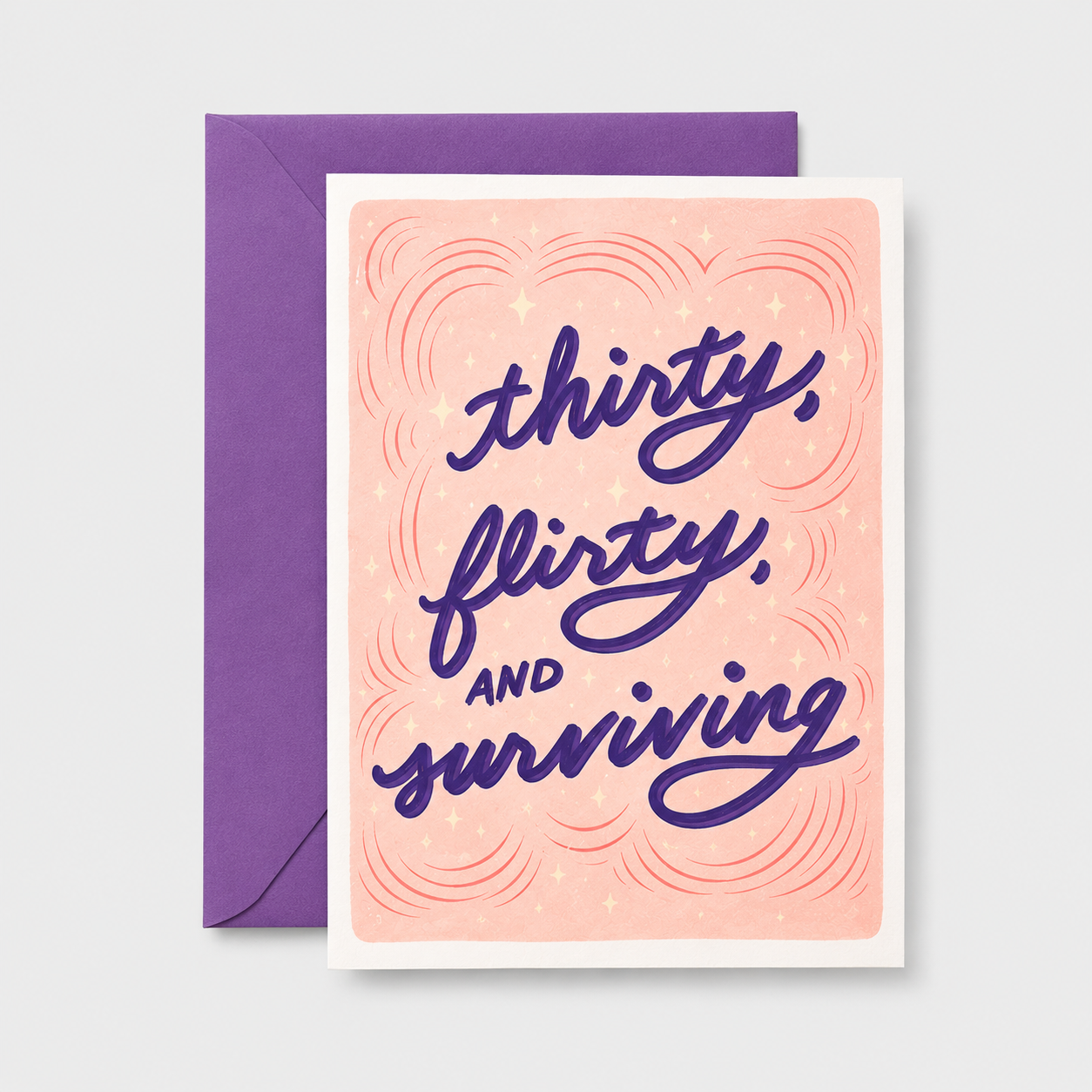 Birthday Card | Thirty Flirty Surviving.