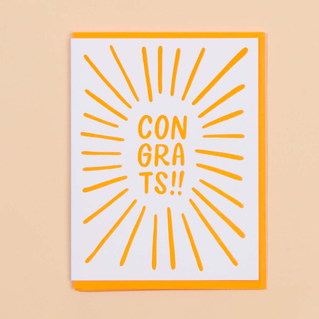 Congrats Card | Congrats Burst