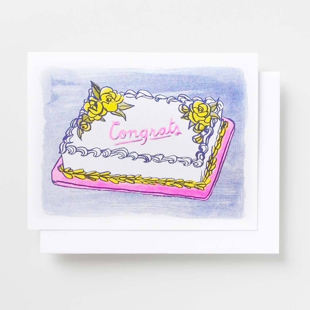 Congrats Card | Congrats Cake
