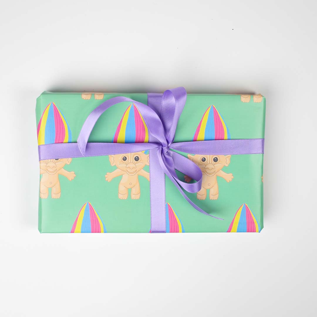 Wrapping Paper | Troll wrap
