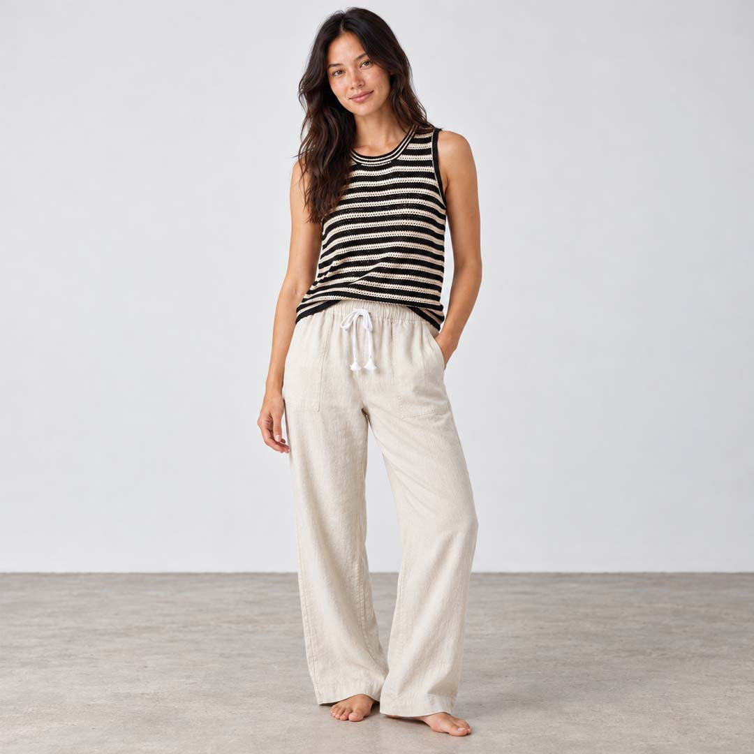 Nina Tank | Natural Black