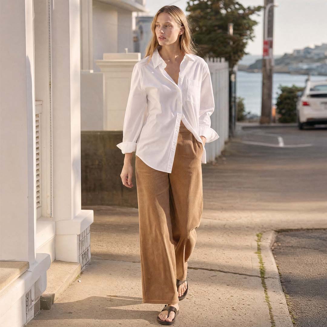 Khaite Cord Pants | Camel
