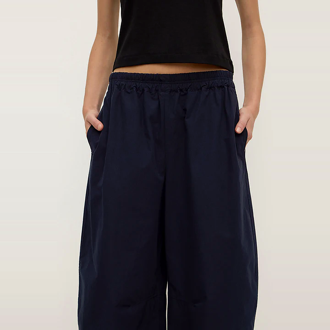 Lola Barrel Pant | Navy