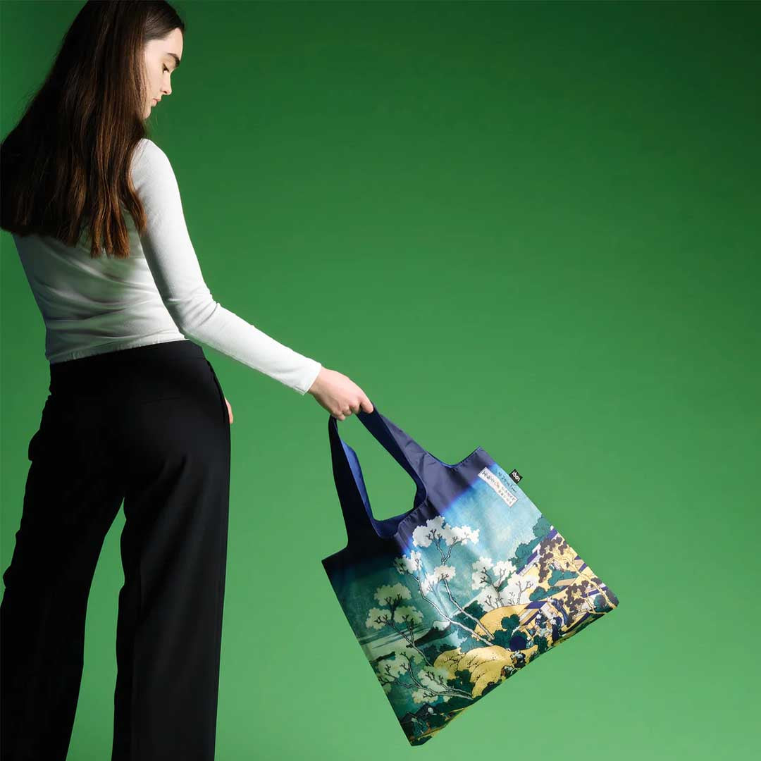 Recycled Tote Bag | Hokusai Fuji