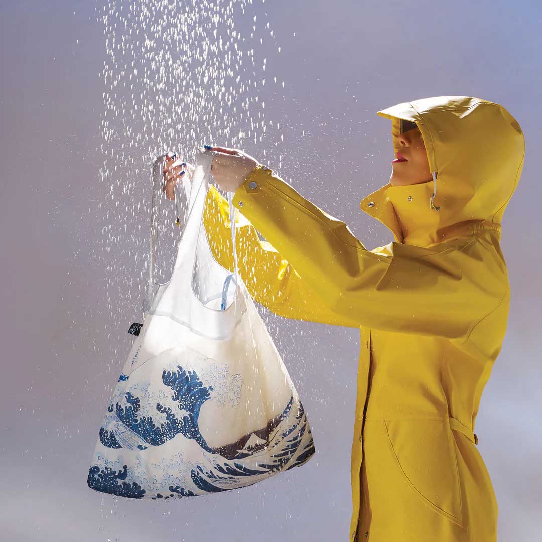 Recycled Tote Bag  | The Great Wave