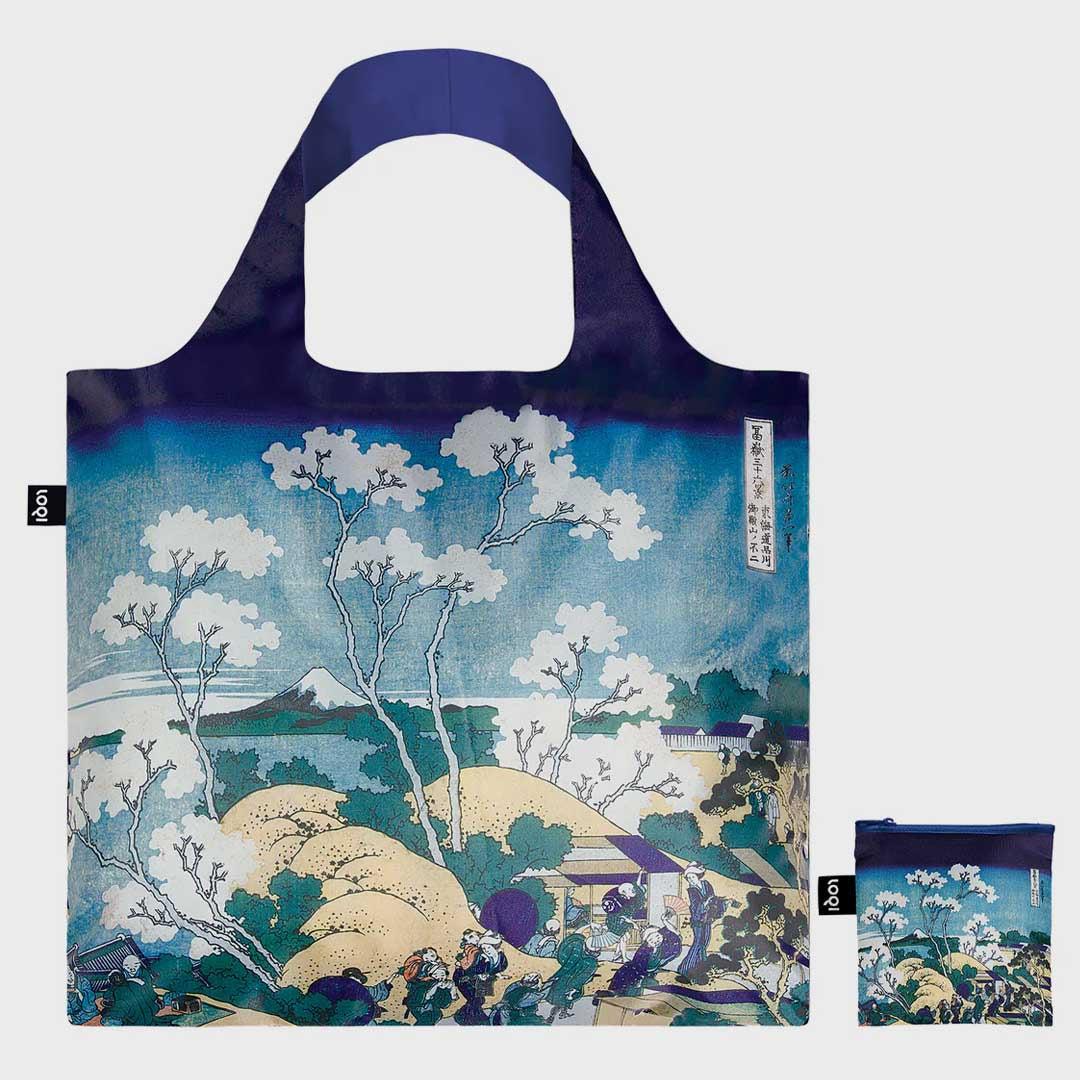 Recycled Tote Bag | Hokusai Fuji