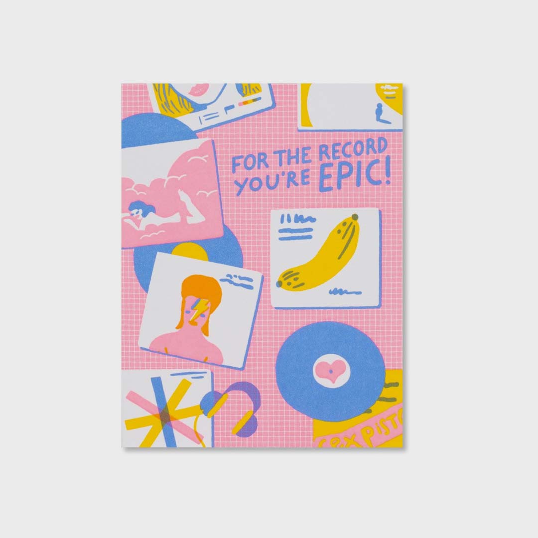 Love & Friendship Card | For The Record