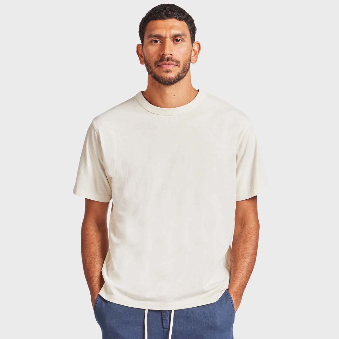 MAC TEE | LIGHT ALMOND