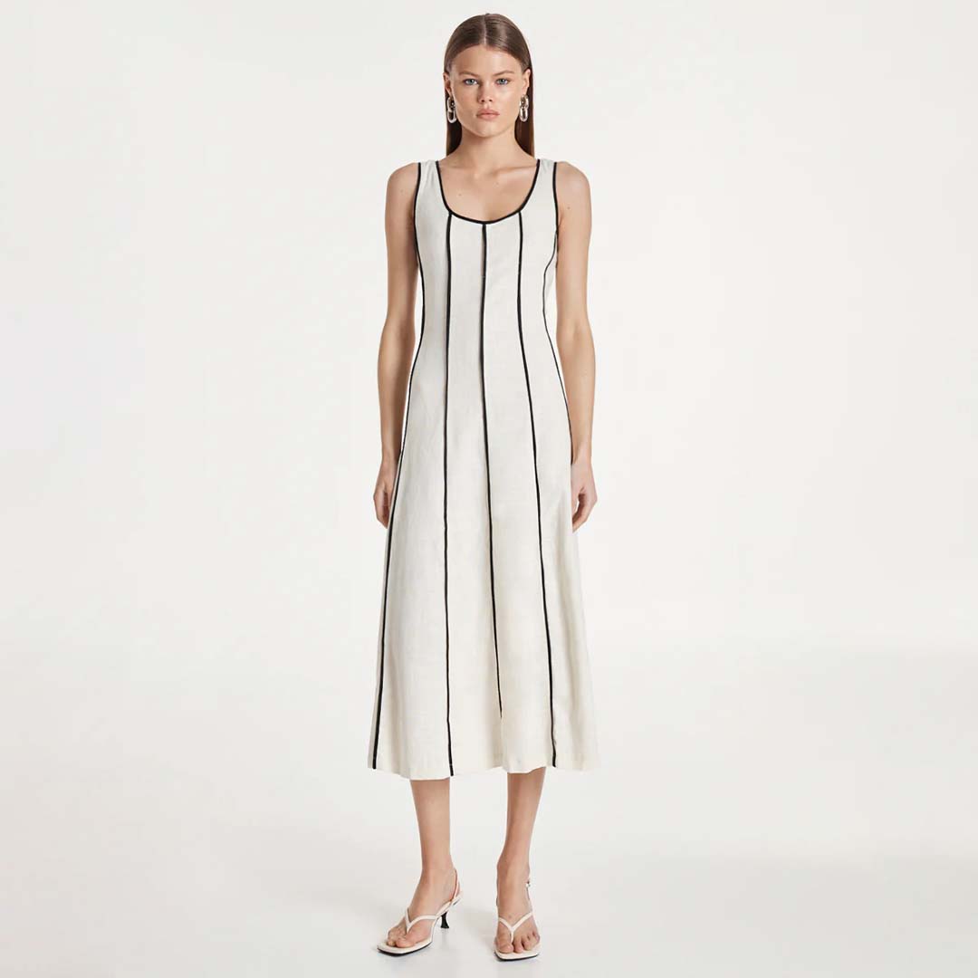 LOUELLA MAXI DRESS | WHITE