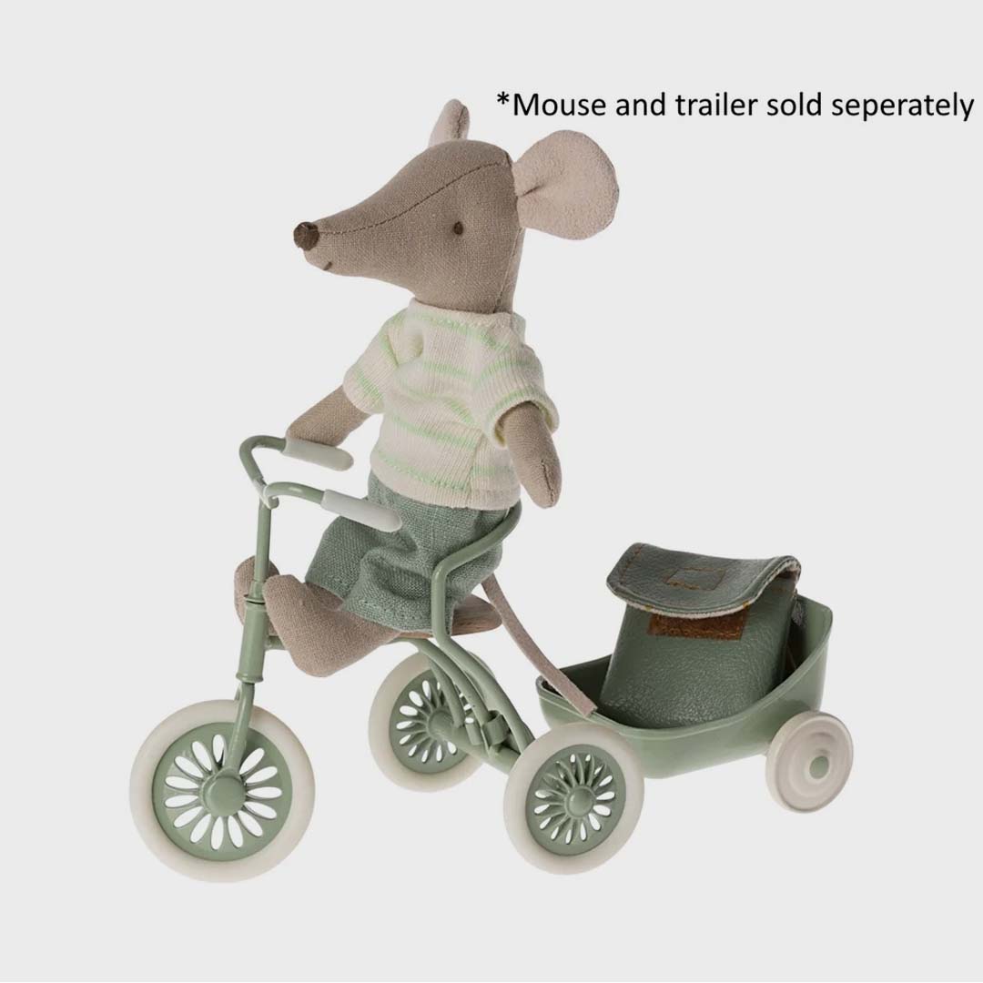 ABRI A TRICYCLE MOUSE | GREEN