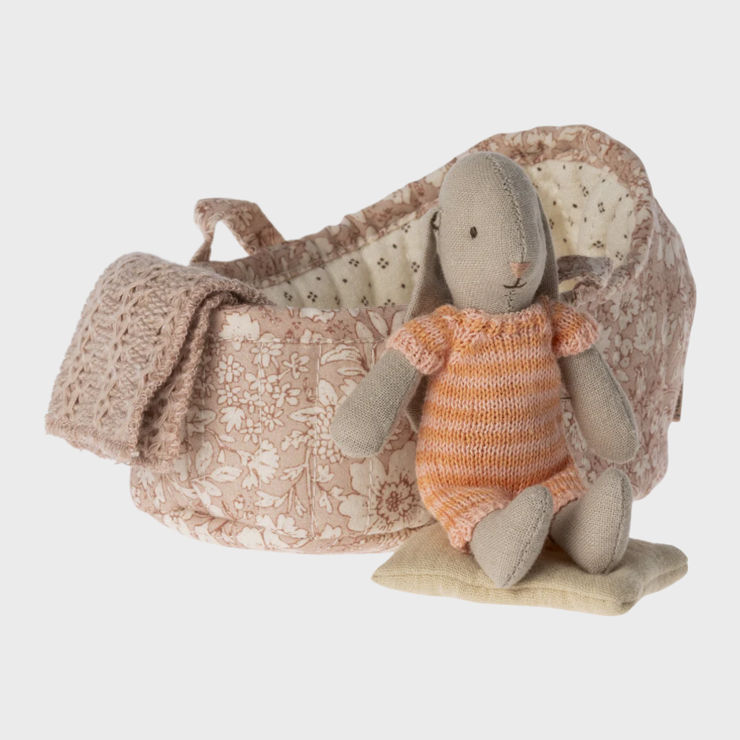 BUNNY IN CARRY COT MICRO | ORANGE