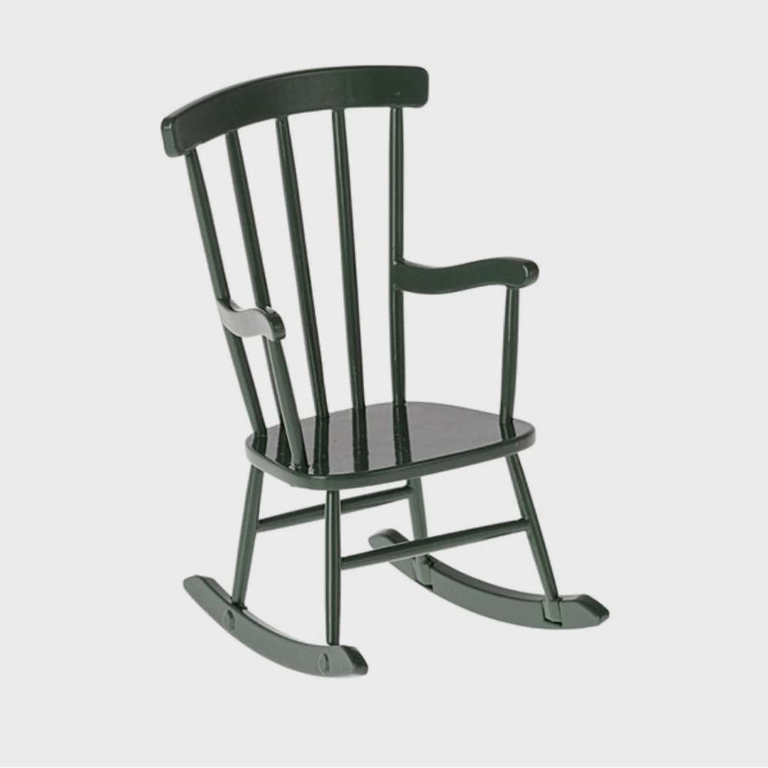 MOUSE ROCKING CHAIR | DARK GREEN