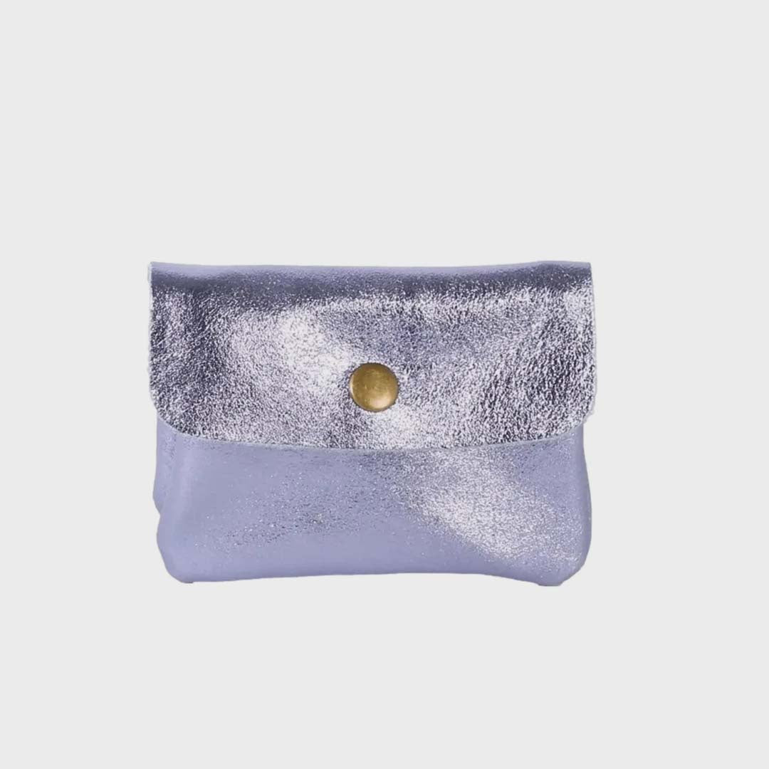 COIN PURSE | METALLIC LILAC