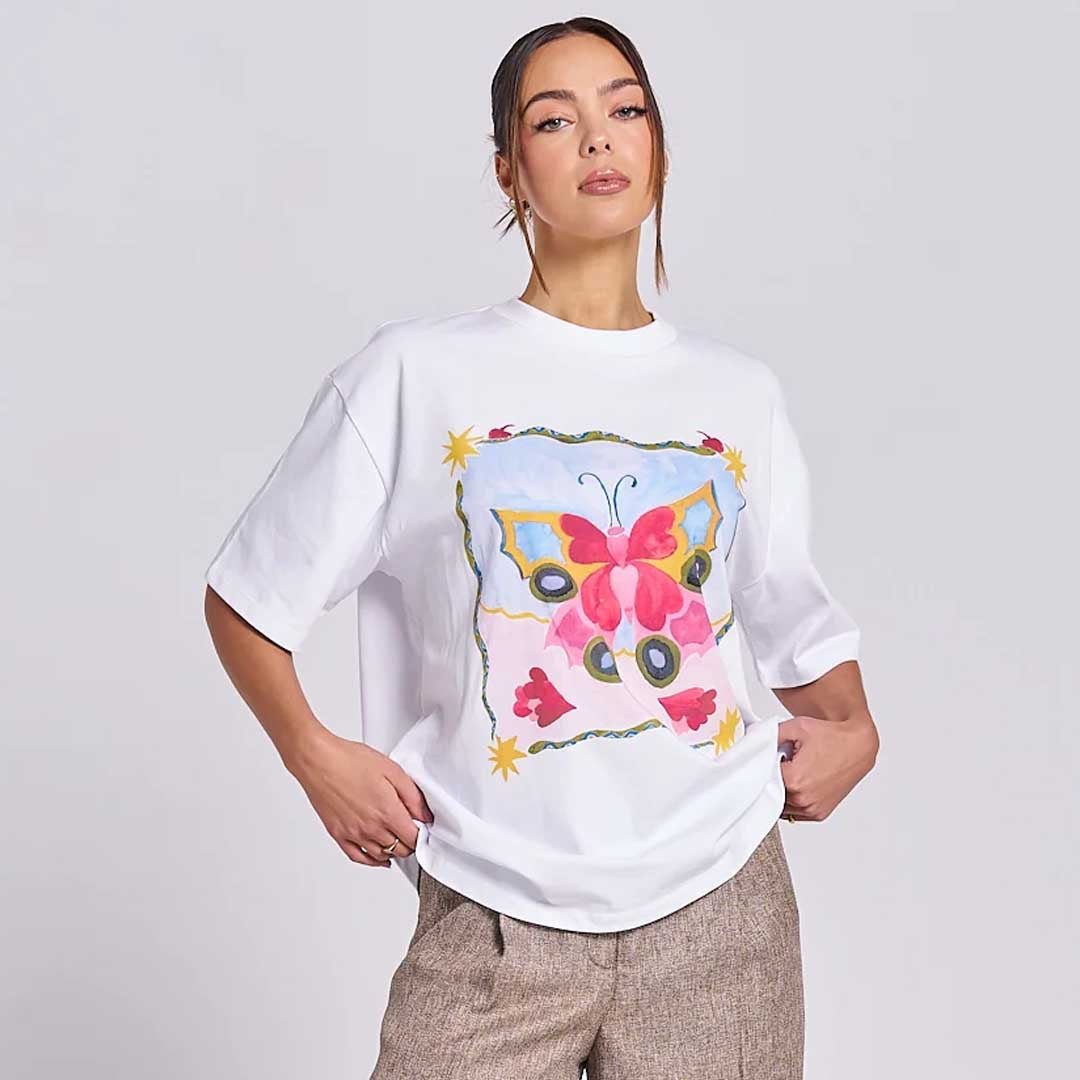 Love Bug Tee | White
