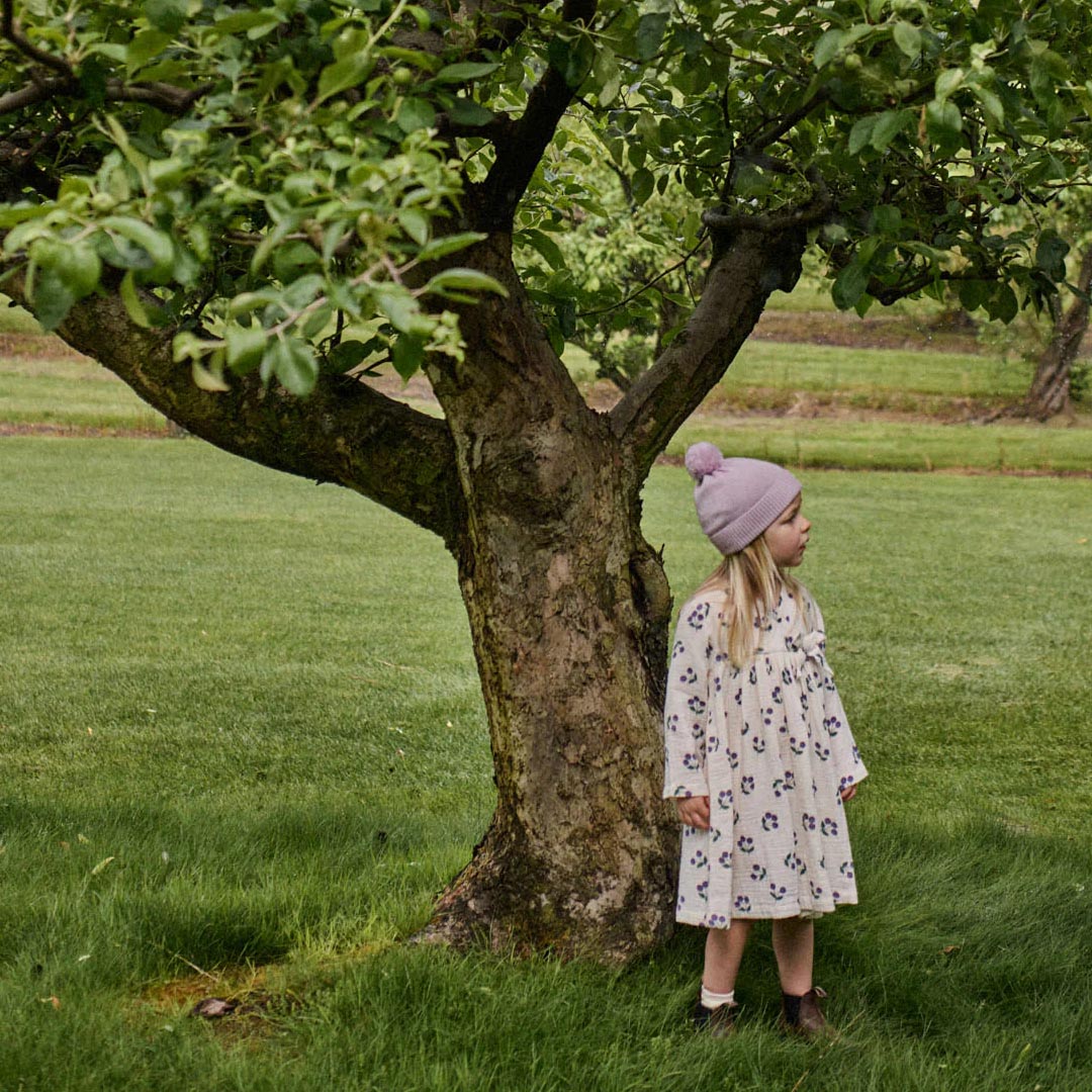 Marbel Dress | Winter Berry Print