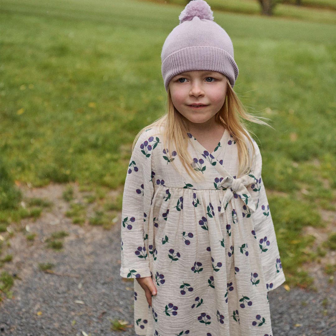 Marbel Dress | Winter Berry Print