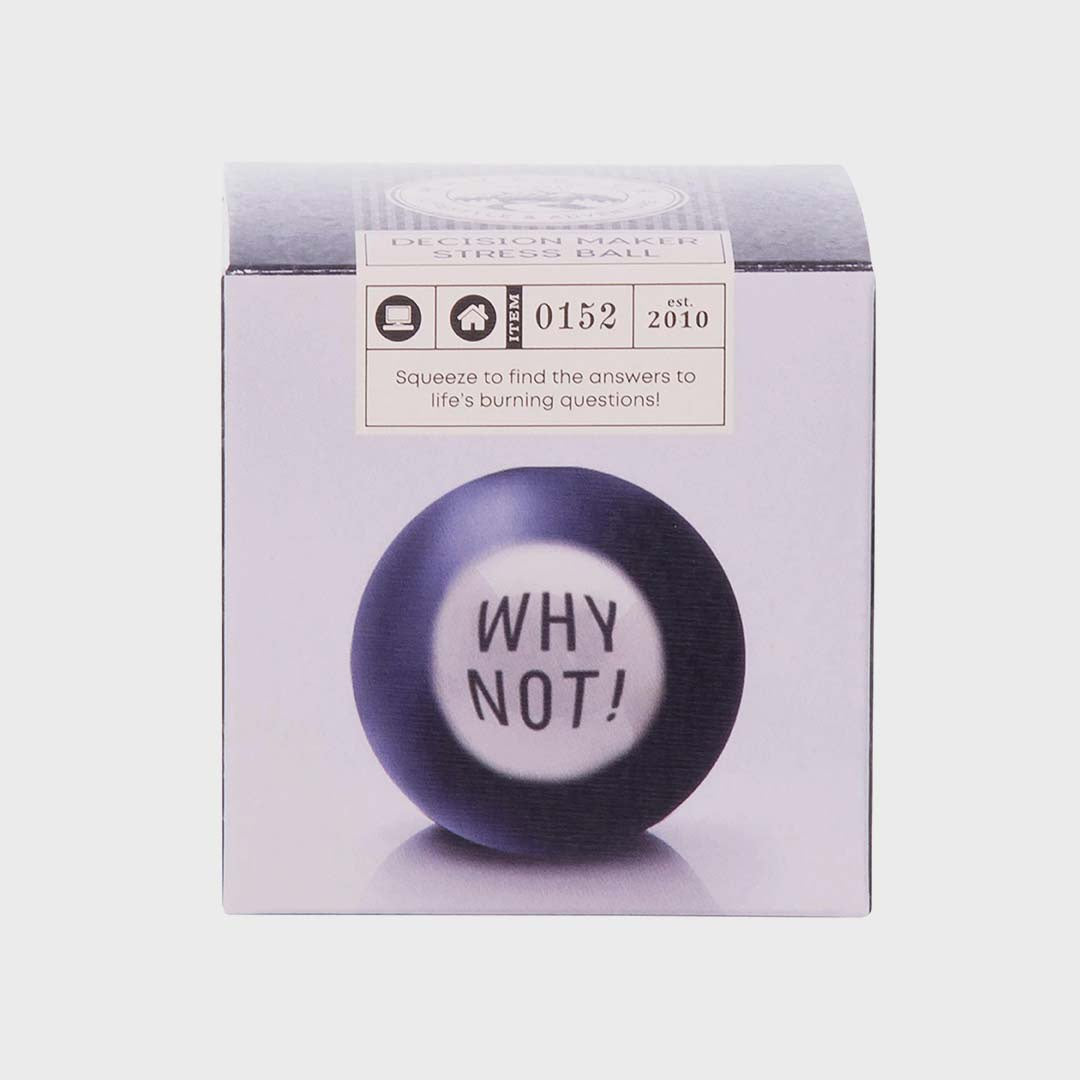 DECISION MAKER STRESS BALL | BLACK