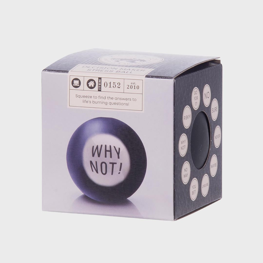 Decision Maker Stress Ball | Black