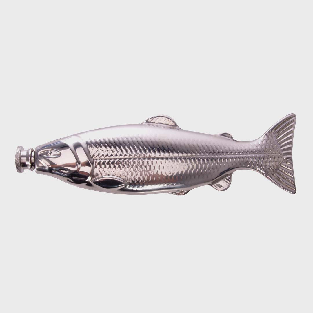 FISH FLASK | SILVER