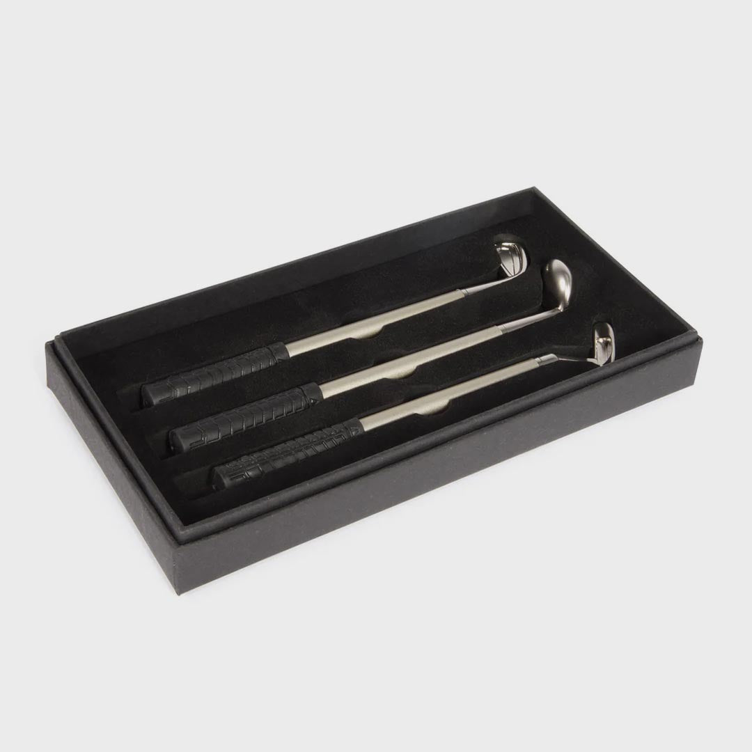 Golf Club Pen Set | Silver