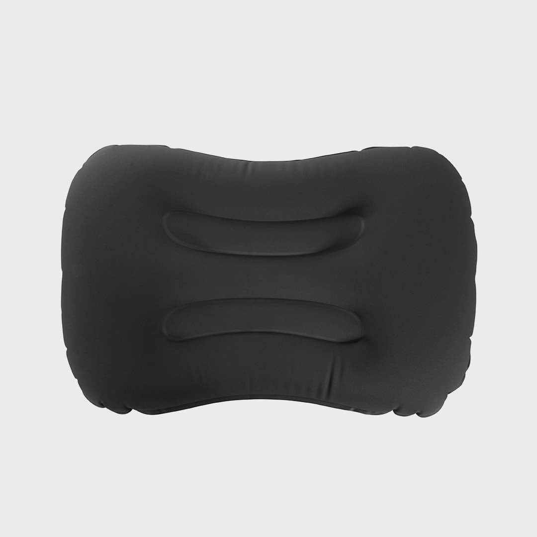 INFLATABLE PILLOW with PUMP | BLACK