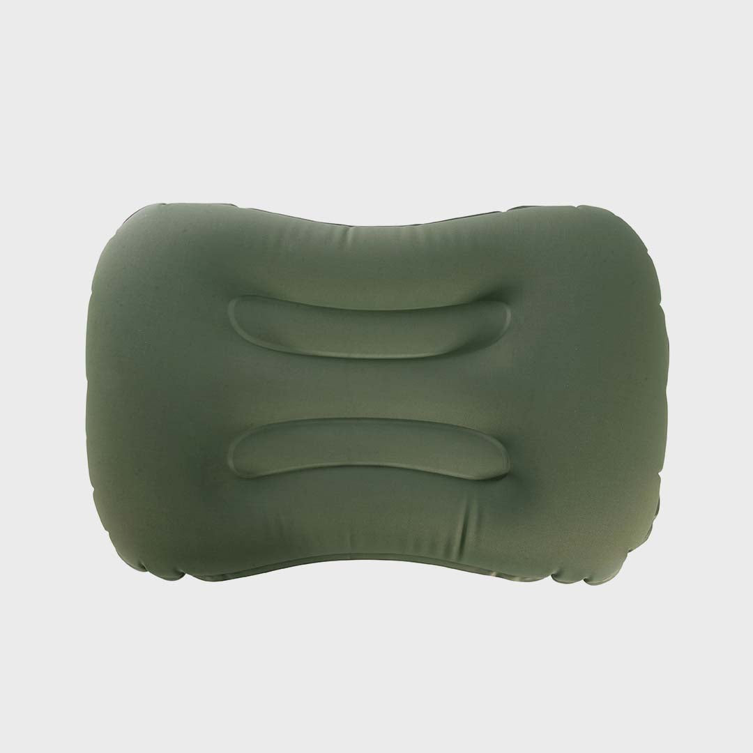 INFLATABLE PILLOW with PUMP | KHAKI