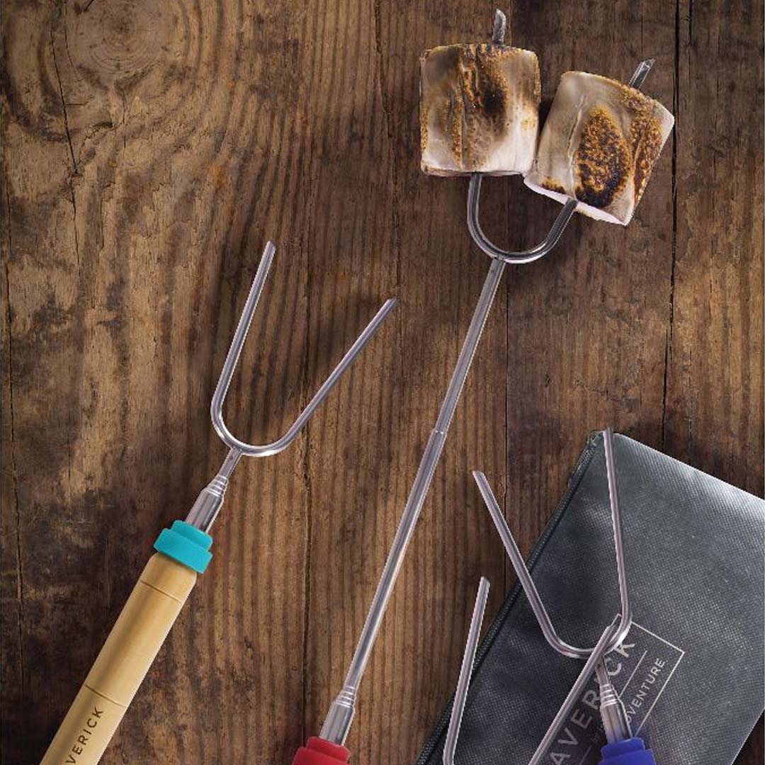 TELESCOPIC MARSHMALLOW FORKS